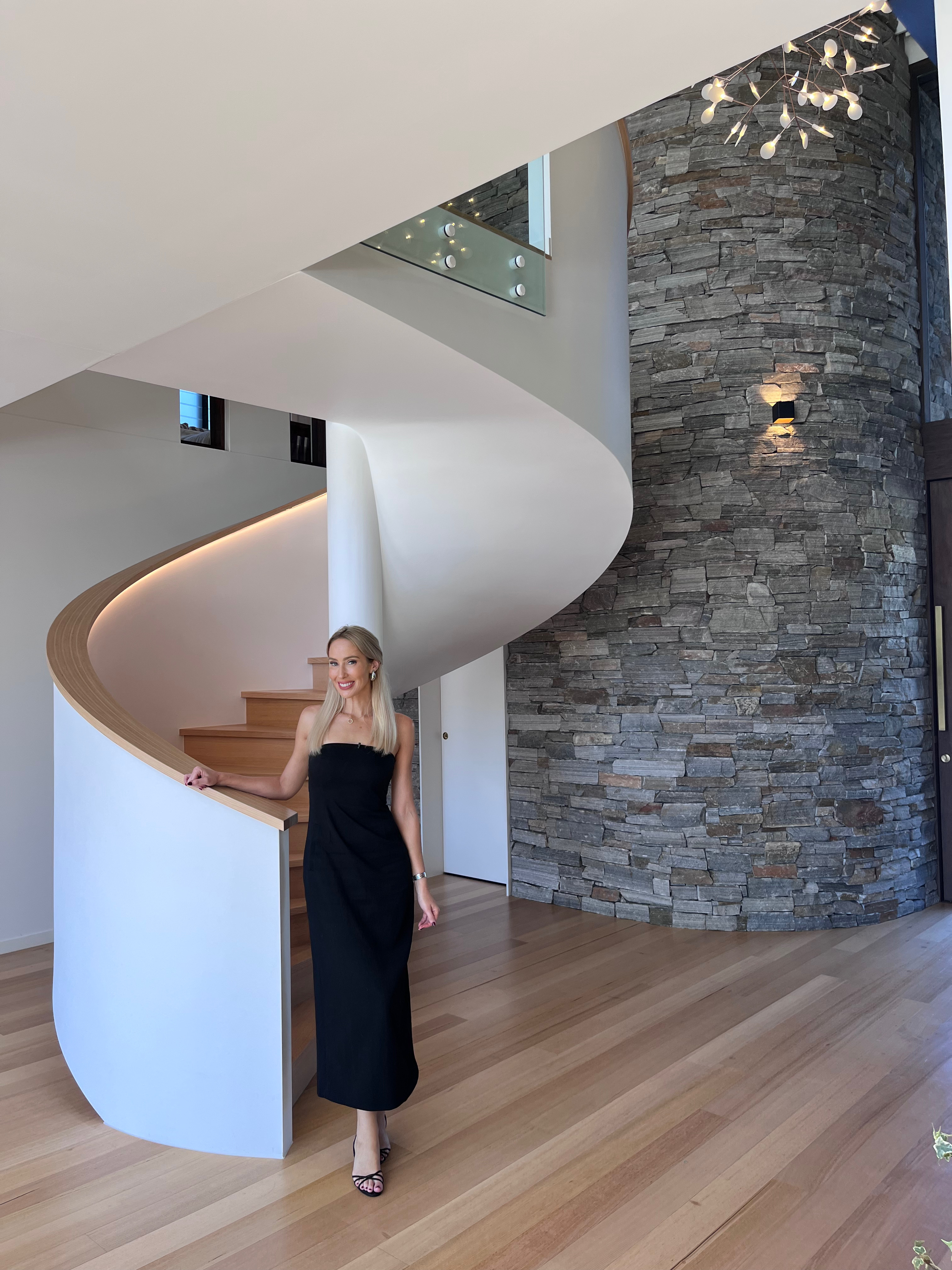 Liz Tilley presenting Brisbane property